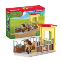 Schleich Farm World     42609 Ponybox mit Islandpferd Hengst Schleich