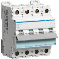 Hager LS-SCHALTER 4P 16A-B (NBN 416)