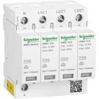 Schneider Electric Schneider Kombiableiter Typ A9L164821+2 Acti9 iPRD1 12.5r 3P+N 400V