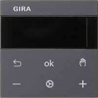 GIRA 539328 S3000 RTR Display System 55 Anthrazit