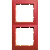 Berker Rahmen 10128962 2fach rot glänzend