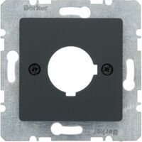 Berker 14321606 Zentralplatte 22.5 mm anth matt