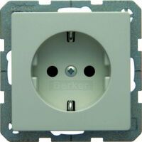 Berker Hager 47436089 - Type F - White - Duroplast - Plastic - 250 V - 16 A - 50 - 60