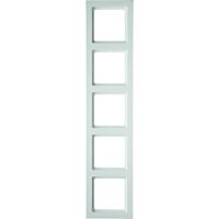 Berker Q.3 RAHMEN 5FACH POLARWS SAMT (10156099)