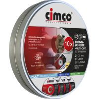 Cimco CUT 125 X 1,2MM  (1PA=10STK) (TRENNSCHEIBE  MULTI-)