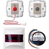MERTEN MEG4849-1419 - Pushbutton switch - White - 24 V - Thermoplastic - IP20 - 230 V