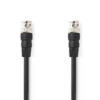 Nedis BNC-Videokabel / BNC-Stecker / BNC-Stecker / Vernickelt / 75 Ohm / 5.00 m / Rund / PVC / Schwarz / Label