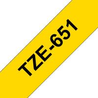 Brother TZE651 - Yellow - 8 m - 24 mm