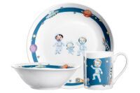 LEONARDO Kindergeschirr 'Weltall' 3-teilig