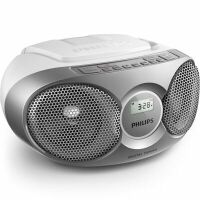Philips Radioempfänger mit CD  Philips Sortiment AZ215S/12 silber