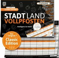 D & R Denkriesen GmbH STADT LAND VOLLPFOSTEN  CLASSIC EDITION - Intelligenz ist relativ. (DinA4-For
