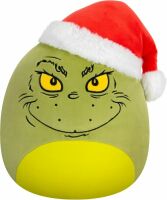 Jazwares GmbH Squishmallows Weihnachts Grinch, 25cm (Grinch in Santa Hat)