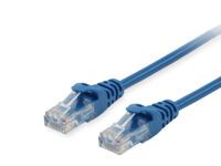 Equip Cat.6 U/UTP Patch Cable - 2.0m  - Blue - 2 m - Cat6 - U/UTP (UTP) - RJ-45 - RJ-45 - Blue