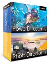 CyberLink PowerDirector 19 Ultra & PhotoDirector 12 Ultra  Integrierte Foto- und Videobearbeitung  Lebenslange Lizenz  BOX  Windows