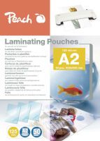 Peach Laminierfolien A2 (426x600mm), 125mic (PP525-12)