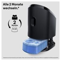 Braun 6er Pack 3-in-1 ShaverCare Reinigungskartuschen für Reinigungsstationen, reinigt 10x besser als Wasser, 3-in-1, mit Zitrusduft, für eine hygienische Reinigung zum Entfernen von Haar- und Hautpartikeln