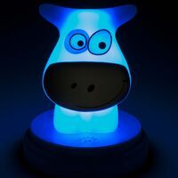 Alecto NAUGHTY COW LED Nachtlicht Kuhblau