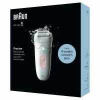 Braun Silk-epil 5 5-000 Wet&Dry Epilierer Epiliergerät Weiß/Flamingorosa