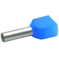 Multipack Klauke ADERENDHÜLS TWIN 2X2,5 10MM BL (873/10) - 100 Stück