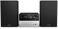 Philips TAM3205 - Home audio micro system - Black - Silver - 18 W - 7.62 cm - FM - Analog
