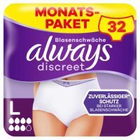 ALWAYS DISCREET PANTS+ LARGE 32ST