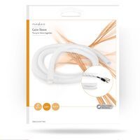 Nedis Kabelmanagement / Hülse / 1 Stück / max. Kabeldicke: 15 mm / Nylon / Weiss