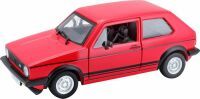 Bauer Bburago 1:24 VW Golf 1 GTI '79, rot