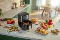 Philips HD9252/70 Heißluft-Fritteuse 1400 W Heißluft-Funktion Grillfunktion mit Display
