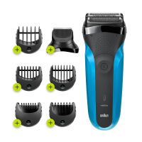 Braun Series 3 - 310BT schwarz/blau Elektrorasierer und Bartschneider