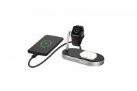 Verbatim WCS-02 Aluminium 3-in-1 Qi MFi WiFi+Apple Watch Charger Ladegeräte - Induktion