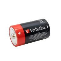 Verbatim D Alkaline Batteries - Single-use battery - Alkaline - 1.5 V - 2 pc(s) - Multicolor - 34.2 mm