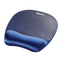 Fellowes Memory Foam Handgelenkauflage/Mauspad saph. Arbeitsplatz Ergonomie