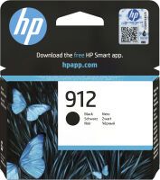 HP 912 - Original - Pigment-based ink - Black - HP - HP OfficeJet Pro 8010/8020 series - 1 pc(s)