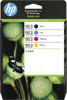 HP 6ZC69AE Multipack No. 953 BK/C/M/Y Druckerpatronen
