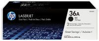 HP Toner CB 436 AD Doppelpack schwarz No. 36 A Toner