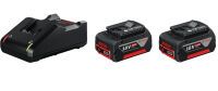 Bosch 1 600 A01 9S0 - Battery & charger set - Lithium-Ion (Li-Ion) - 4 Ah - 18 V - Bosch - Black