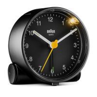 Braun BC 01 B Quarzwecker schwarz Uhren und Wecker