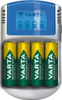 Varta Ladegerät LCD Charger 12V/USB inkl. 4x AA 2600mAh - Charger - Nickel Metal Hydride (NimH)