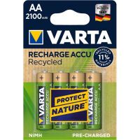 Varta Akku Recharge Accu Recycled AA 2100 mAh - Rechargable Battery - Mignon (AA)