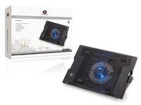 Conceptronic THANA Notebook Cooling Pad - Fits up to 17" - 1-Fan - 43.2 cm (17") - 1 pc(s) - 14 cm - Black - USB - 264 mm