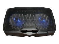 Conceptronic THANA07B 2-Lüfter-Laptop-Kühlauflage Sonstiges PC-Zubehör