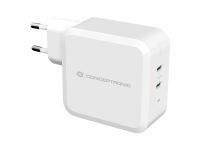 Conceptronic ALTHEA08W 2-Port 100W GaN USB-C Ladegerät Ladegeräte -Universal-