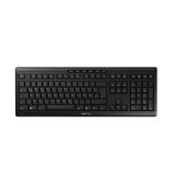 Cherry Stream Wireless - Full-size (100%) - RF Wireless + USB - QWERTZ - Black