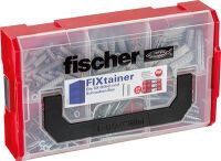 fischer 532891 - Screw & wall plug kit - Concrete - Metal - Plastic - Grey - 105 pc(s) - Box