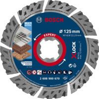 Bosch EXPERT X-LOCK Multi Material 125 x 22,23 x 2,4 x 12 Trennscheiben