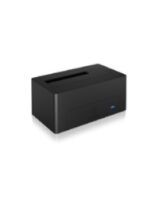 ICY BOX IB-1121-C31 - HDD - Serial ATA - Serial ATA II - Serial ATA III - 2.5,3.5" - USB 3.2 Gen 2 (3.1 Gen 2) Type-C - 6 Gbit/s - Anthracite - Black
