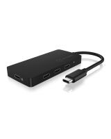 ICY BOX IB-HUB1429-CPD 4 Port USB C HUB Datenverteiler/Umschalter