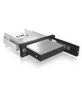 ICY BOX IB-168SK-B - 13.3 cm (5.25") - Carrier panel - 3.5" - SATA - SATA II - SATA III - Black - Plastic - Stainless steel