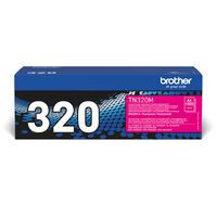 Brother TN320M - Toner Cartridge Original - magenta - 1,500 pages