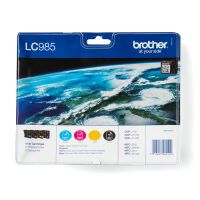 Brother LC-985 Value Pack BK/C/M/Y Druckerpatronen
